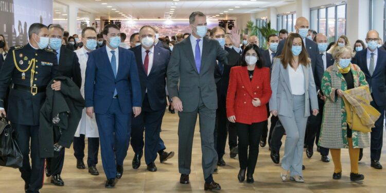 Felipe VI inaugura oficialmente el Hospital Universitario de Salamanca, referente de la Sanidad en Castilla y León
