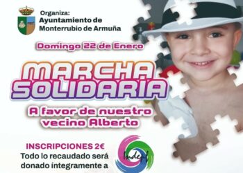 Monterrubio organiza una marcha solidaria a favor del pequeño Alberto