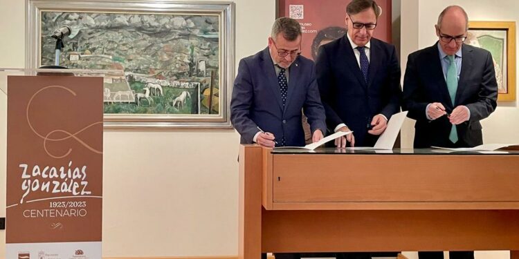 El Ayuntamiento, la Diputación y la Fundación Caja Duero preparan el centenario del nacimiento de Zacarías González