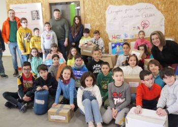 Ciudad de los Niños entrega 25 cajas llenas de alimentos y material para Ucrania e iniciará una campaña de ayuda a Turquía y Siria