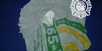 Detenido un hombre de 35 años con 27 gramos de metanfetamina