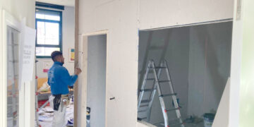 Las obras del Consultorio para acoger a dos nuevos administrativos, un paso más para convertirlo en Centro de Salud