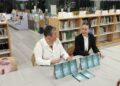 Rosana Sánchez presenta en la Biblioteca Antonio de Nebrija su obra ‘Azul Miranda’