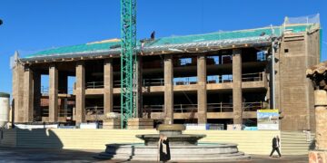 Las obras del Centro Cultural de Carbajosa entran en su recta final