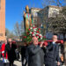 San Blas sale en procesión acompañado por cientos de vecinos en su día de fiesta