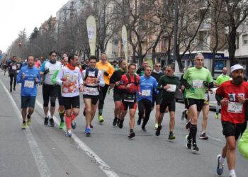 Javier Alves y Gema Martín se coronan en la Media Maratón Ciudad de Salamanca