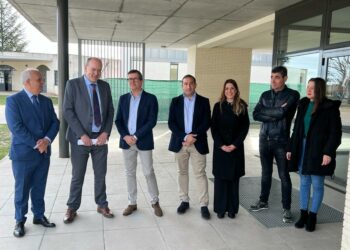 La ampliación final del CRA María Moliner de Castellanos con nuevas aulas y gimnasio, a punto para estrenarlas en septiembre