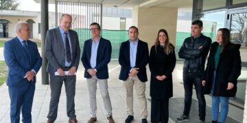 La ampliación final del CRA María Moliner de Castellanos con nuevas aulas y gimnasio, a punto para estrenarlas en septiembre