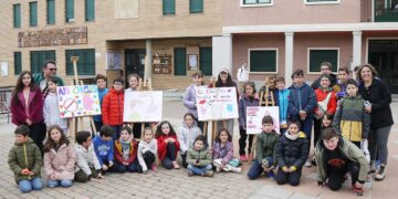 Ciudad de los Niños de Carbajosa dice ‘stop’ a tirar chicles al suelo