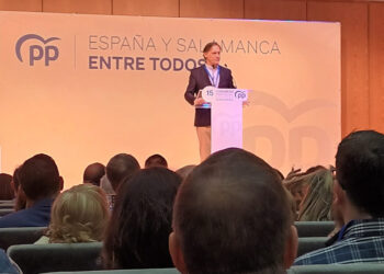 Los afiliados compromisarios eligen a Carlos García Carbayo como presidente del Partido Popular de Salamanca