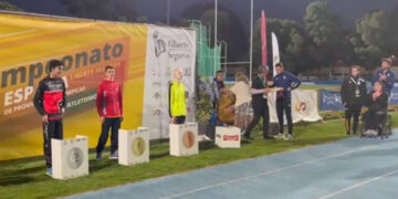 Diego Ruiz se proclama campeón de España de Promesas Paralímpicas sub-18 en 100 metros