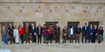 El rector de la Universidad encabeza el homenaje a los directores de Cursos Internacionales