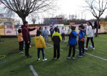 La actividad física y la socialización, objetivos de los ‘Recreos con salud’