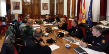La Junta Local de Seguridad de Salamanca fija el operativo de control y vigilancia de la Semana Santa y el Lunes de Aguas