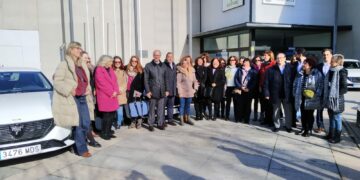 La Diputación incorpora a su flota 10 vehículos híbridos financiados con fondos europeos