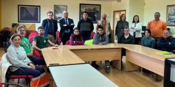 La reposición de acerado, bordillos, alcorques y pasos peatonales centrará las actuaciones de la AFE ‘Viales de Cabrerizos’