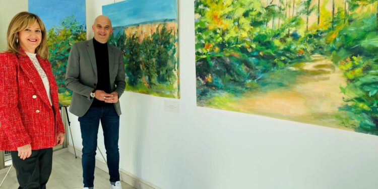 La Sala Protagonistas se llena del paisaje salmantino de la artista Laly Molina