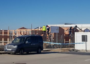 Las obras de las 66 casetas de aperos de los huertos urbanos estarán terminadas en las próximas semanas