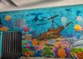 ‘Océano’ es la última pintura mural de arte urbano que luce en las calles de Santa Marta