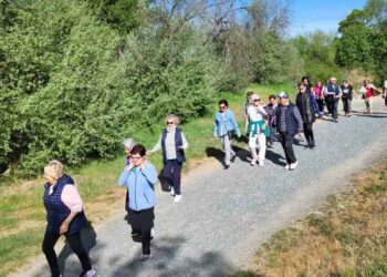 Sol, ejercicio y buena compañía para disfrutar de los ‘Paseos Saludables’ en la Isla del Soto