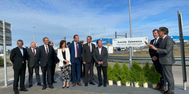 Salamanca y Aveiro caminan de la mano para impulsar el movimiento de mercancías entre sus terminales logísticas