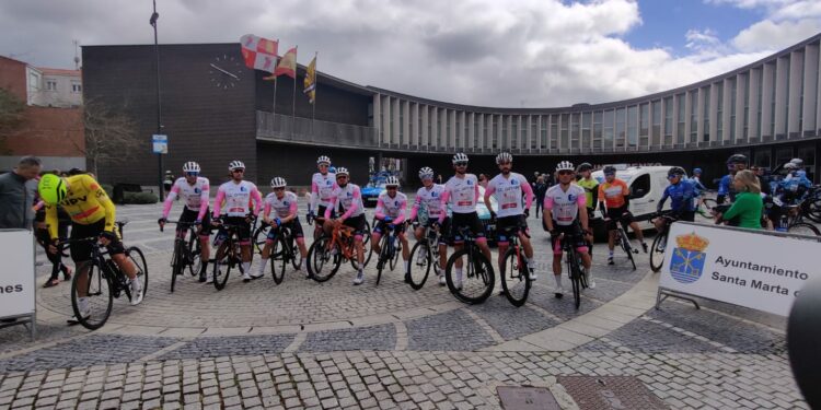 La Plaza España acoge la salida del segundo sector de la Challenge Ciclista de Salamanca