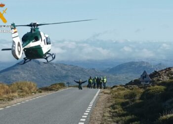 La Guardia Civil reanuda el operativo de búsqueda del montañero desaparecido en la sierra de Béjar sin resultados