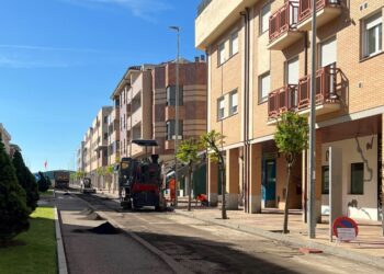 Comienza la renovación del pavimento de las calles principales del casco urbano de Carbajosa