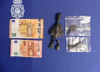 Detenido un varón de 36 años que portaba 6,5 gramos de speed