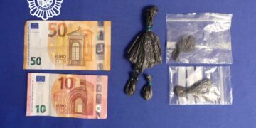 Detenido un varón de 36 años que portaba 6,5 gramos de speed