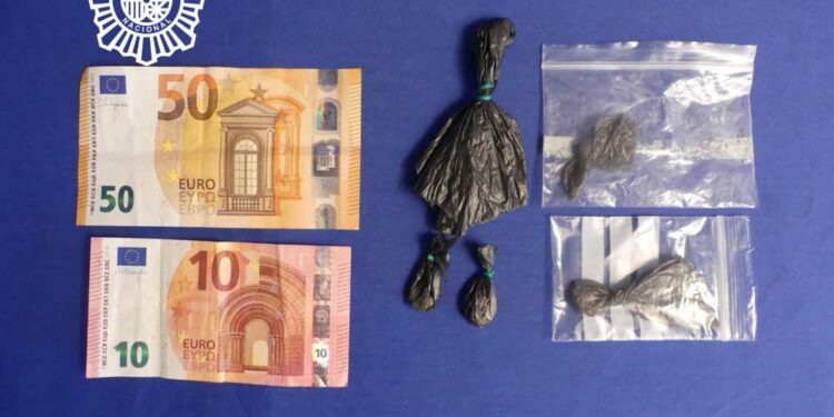 Detenido un varón de 36 años que portaba 6,5 gramos de speed