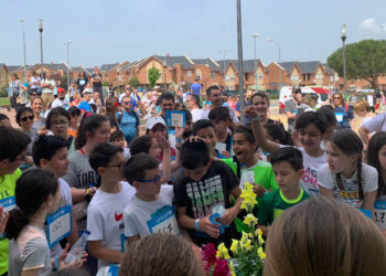 Cientos de vecinos de Villamayor volverán a participar en la Marcha del Agua de Unicef