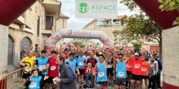 David Ruano e Irene Gómez ganan el IX Cross Villamayor Aspace, que bate récord de participación con 1.420 corredores