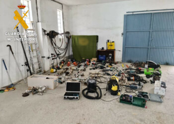 La Guardia Civil detiene a un varón por una veintena de robos y hurtos en explotaciones ganaderas