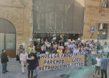 Los funcionarios de Justicia reanudan sus protestas con un paro de 24 horas y concentraciones en los juzgados