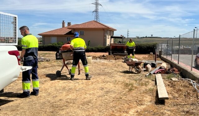 Aldeatejada estrena el primer parque canino del municipio, ubicado en El Soto