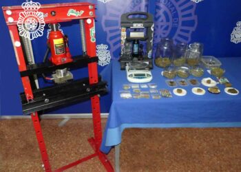 Desmantelado el local de una asociación utilizado como punto de venta y consumo de hachís y marihuana