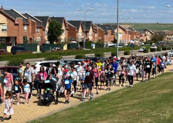 La Marcha del Agua reúne a 300 vecinos a favor de Unicef