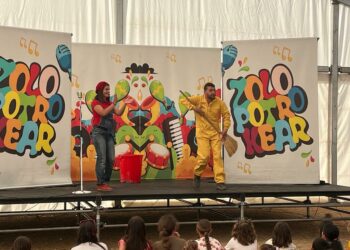Niños y peñas protagonizan el inicio de las Fiestas del Corpus en Aldeaseca de Armuña