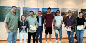 ‘Camino de Salamanca’, de Adrián Francisco Marmolejo, gana el XVII Certamen de Pintura de las Fiestas del Señor de Cabrerizos