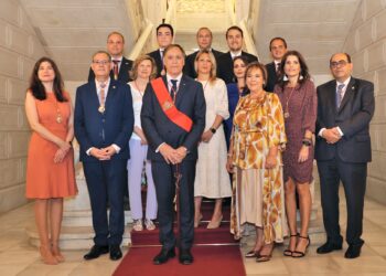 García Carbayo reparte las delegaciones entre los concejales del equipo de Gobierno