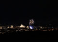 El cielo da una tregua para finalizar las Fiestas de San Juan de Sahagún con los fuegos artificiales