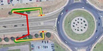 Adjudicadas por 500.000 euros las obras para la construcción de la pasarela sobre la SA-20 en Carbajosa que aumentará la seguridad vial de la zona