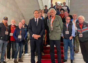 La Plaza Mayor de Salamanca, parada del XXV Rally Protagonistas