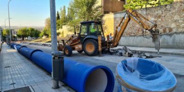 Inversión de 150.000 euros para la renovación de la red de suministro de agua en la Avenida de los Maristas