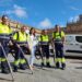 Novedosas mochilas de limpieza para acabar con los chicles del suelo y del mobiliario urbano