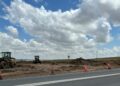 Comienzan los movimientos de terreno para la construcción del demandado carril bici y peatonal en la SA-300 entre Villamayor y Salamanca