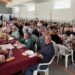 La comida de hermandad reúne a 140 mayores de Villares en la jornada inicial de las Fiestas del Santísimo Sacramento