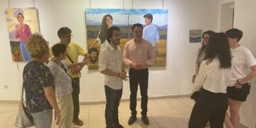 Aarón Rueda presenta en el Espacio Joven su muestra ‘Vientos Griegos’