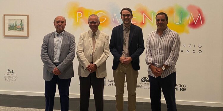 ‘Pigmentum’ recoge un centenar de obras realizadas por el salmantino Venancio Blanco